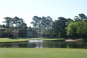 True Blue 17th Green 2025